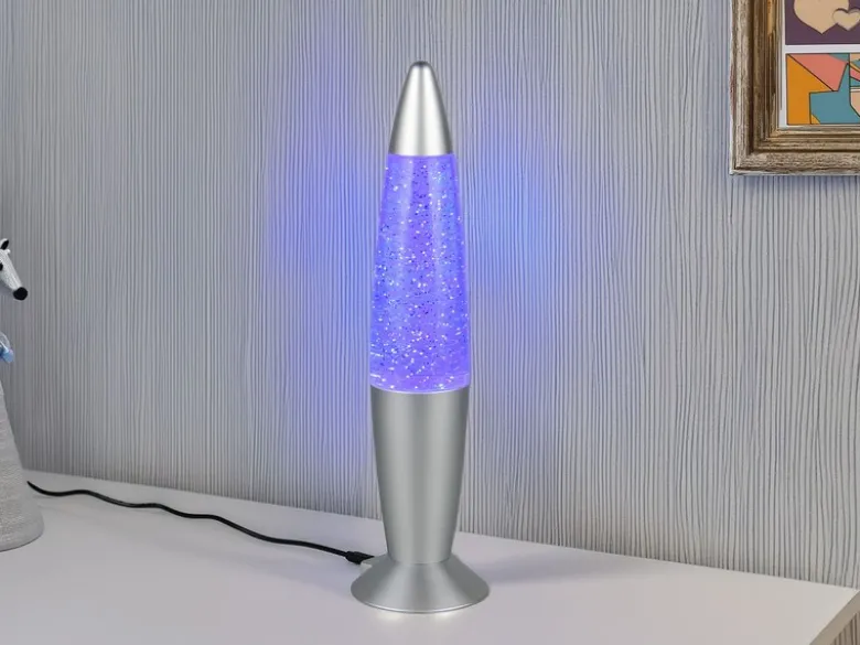 Deko LED RGB Tischleuchte FAME Batterie- oder USB betrieben, Höhe 34,5cm