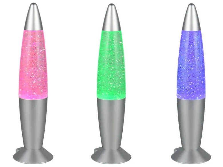 Deko LED RGB Tischleuchte FAME Batterie- oder USB betrieben, Höhe 34,5cm