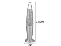 Deko LED RGB Tischleuchte FAME Batterie- oder USB betrieben, Höhe 34,5cm