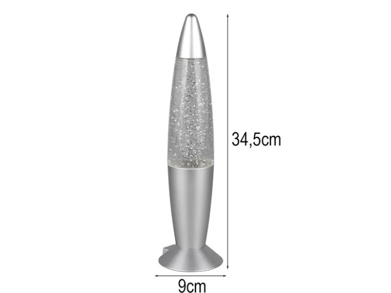 Deko LED RGB Tischleuchte FAME Batterie- oder USB betrieben, Höhe 34,5cm