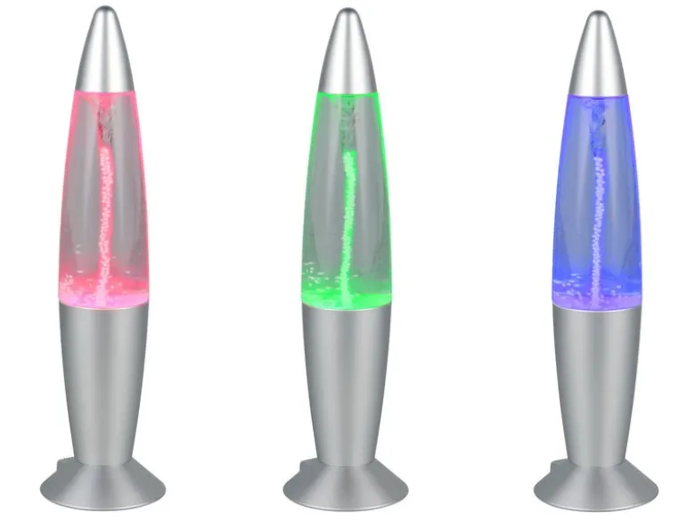 Deko LED RGB Tischleuchte HOLLY Batterie- oder USB betrieben, Höhe 34,5cm