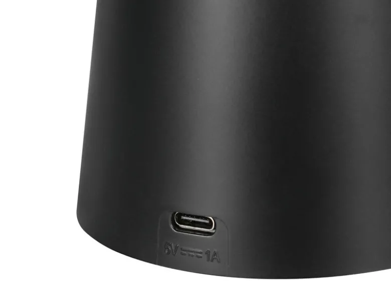 Deko LED RGB Tischleuchte MARTINI Batterie- oder USB betrieben, Höhe 33cm
