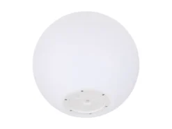 Deko LED RGBW Solar Kugelleuchte Outdoor mit Fernbedienung, Höhe 28cm