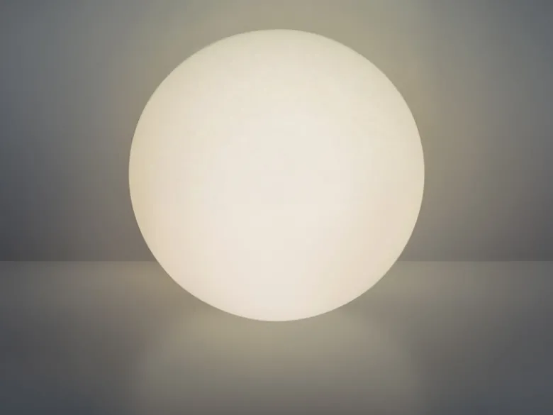 Deko LED RGBW Solar Kugelleuchte Outdoor mit Fernbedienung, Höhe 28cm