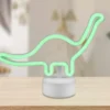 Deko LED Tischleuchte BRONTO Batterie- oder USB betrieben, Höhe 21cm