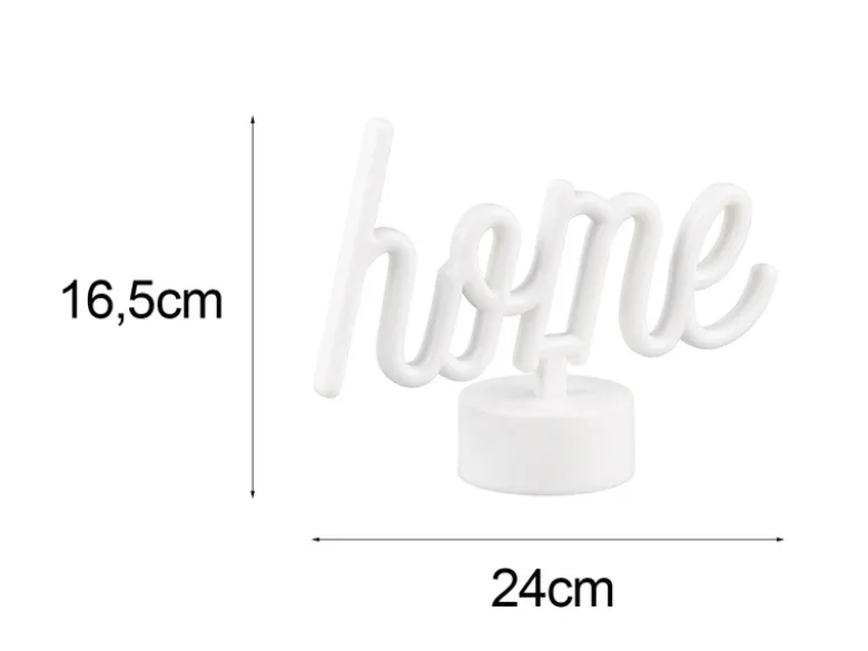 Deko LED Tischleuchte CASA Batterie- oder USB betrieben, Höhe 16cm
