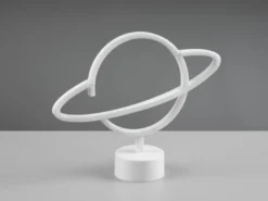 Deko LED Tischleuchte PLANET Batterie- oder USB betrieben, Höhe 25cm