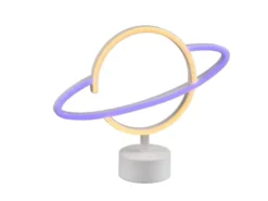 Deko LED Tischleuchte PLANET Batterie- oder USB betrieben, Höhe 25cm