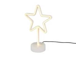 Deko LED Tischleuchte STAR Batterie- oder USB betrieben, Höhe 30cm