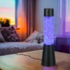 Deko RGB LED Tischleuchte Batterie- oder USB betrieben, Höhe 33cm
