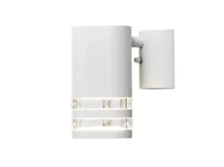 Design Außenwandleuchte MODENA Downlight, Höhe 15,5cm, Weiß
