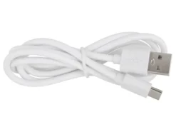 Dimmbare Akku Tischleuchte SARIMA per USB aufladbar, Messing, Höhe 31cm