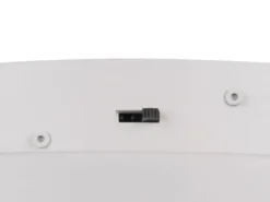 Dimmbare LED Deckenleuchte KEATON im modernen Design, Hellgrau Ø 40cm