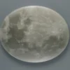 Dimmbare LED Deckenleuchte LUNAR mit Nachtlicht, Mondphasen Fernbedienung Ø 60cm