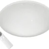 Dimmbare LED Deckenleuchte SILMA mit Fernbedienung & Sternenhimmel Ø 40cm