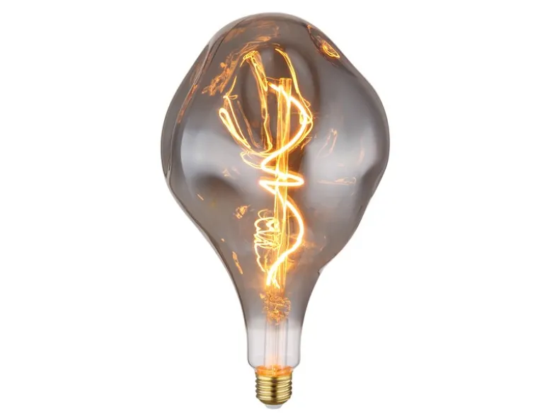 E27 Filament Deko LED - 4 Watt, 100 Lumen, 1800 Kelvin warmweiß - Ø16,5cm