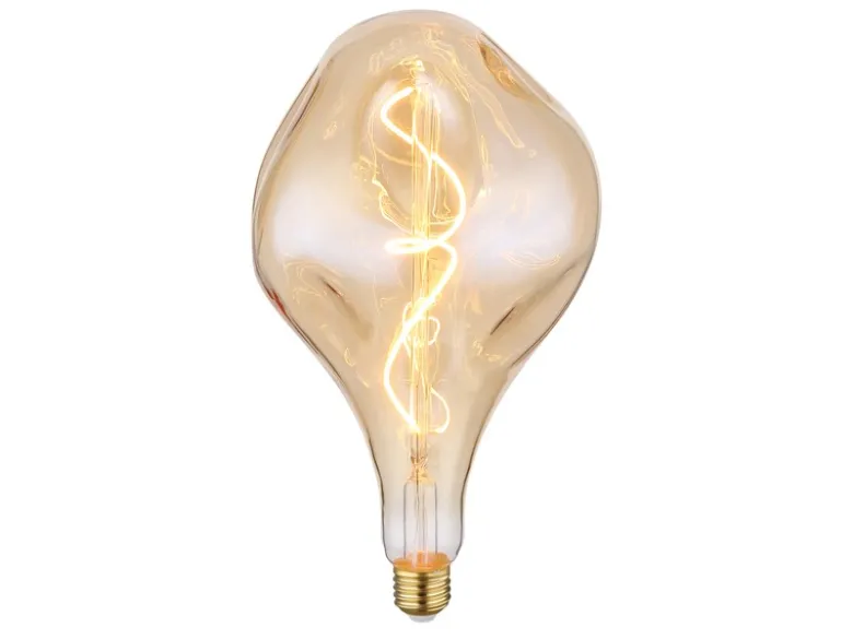 E27 Filament Deko LED - 4 Watt, 220 Lumen, 1800 Kelvin warmweiß - Ø16,5cm