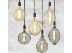 E27 Filament LED - 8 Watt, 260 Lumen warmweiß, Ø20cm - extern dimmbar