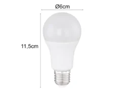 E27 LED - 10 Watt, 850 Lumen, 2770 - 6000 K, RGB Farbwechsel mit Fernbedienung