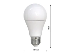 E27 LED - 6 Watt, 320 Lumen, 3000 Kelvin warmweiß, Ø6cm - nicht dimmbar