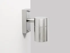 Edelstahl Außenwandleuchte Downlight, GU10 Fassung, IP44, Fassadenbeleuchtung
