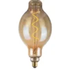 E27 Filament LED Globe Ø16cm Bernstein - 4 Watt, 220 Lumen - Deko Glühlampe