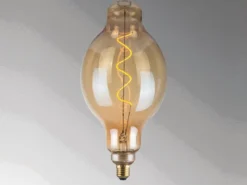 E27 Filament LED Globe Ø16cm Bernstein - 4 Watt, 220 Lumen - Deko Glühlampe