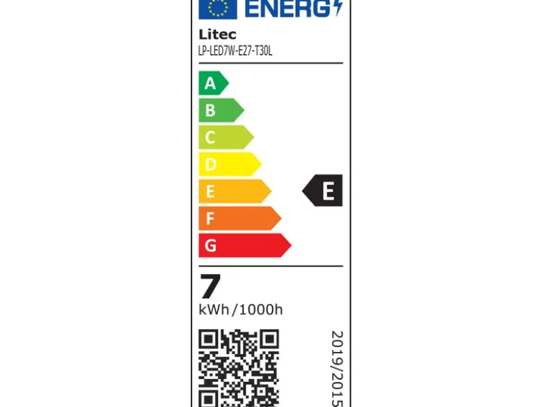 E27 Filament LED Kolben - 7 Watt, 820 Lumen, 3000 K warmweiß, Ø3cm - dimmbar