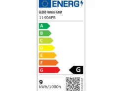 E27 Filament LED - 8,5 Watt, 280 Lumen, 2000 Kelvin Ø9,5cm - extern dimmbar