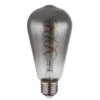 E27 Filament LED - 6,5 Watt, 220 Lumen, 2000 Kelvin Ø6,4cm - extern dimmbar