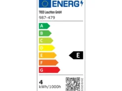 E27 Filament LED, 4 Watt, 470 Lumen, 3000 K warmweiß, Ø6cm- nicht dimmbar, amber