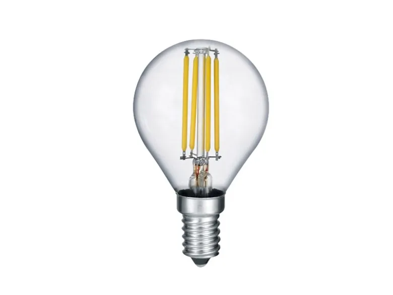 E14 Filament LED, 2 Watt, 250 Lumen, warmweiß, Ø4,5cm, nicht dimmbar