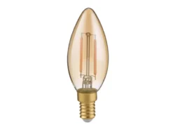 E14 Filament LED, 2 Watt, 225 Lumen warmweiß, Ø3cm, nicht dimmbar