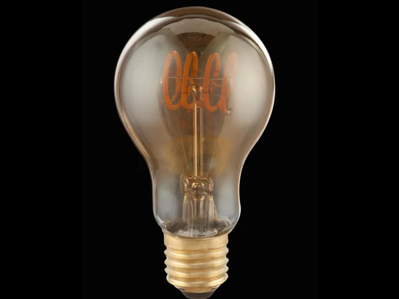 E27 Filament LED - 4,5 Watt, 200 Lumen, warmweiß, Ø6cm - extern dimmbar