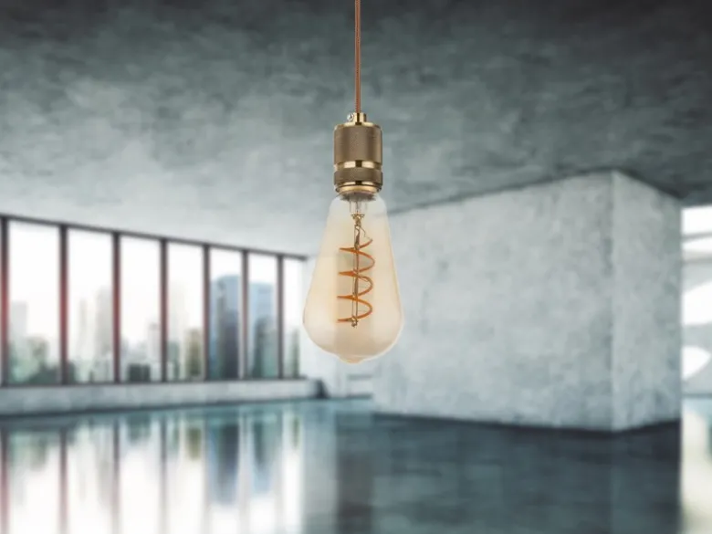 E27 Filament LED - 4 Watt, 200 Lumen, warmweiß, Ø6,4cm - extern dimmbar