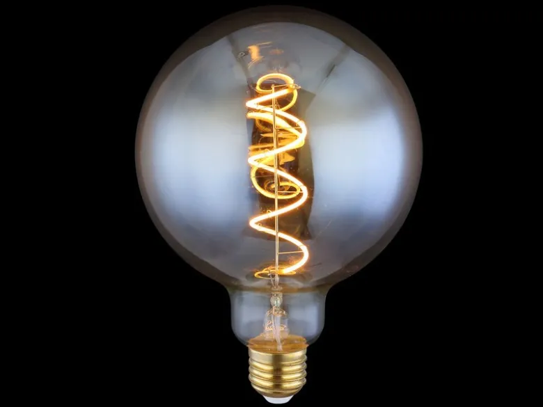 E27 Filament LED - 4 Watt, 200 Lumen, warmweiß, Ø12,5cm - extern dimmbar