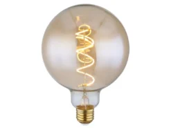 E27 Filament LED - 4 Watt, 200 Lumen, warmweiß, Ø12,5cm - extern dimmbar