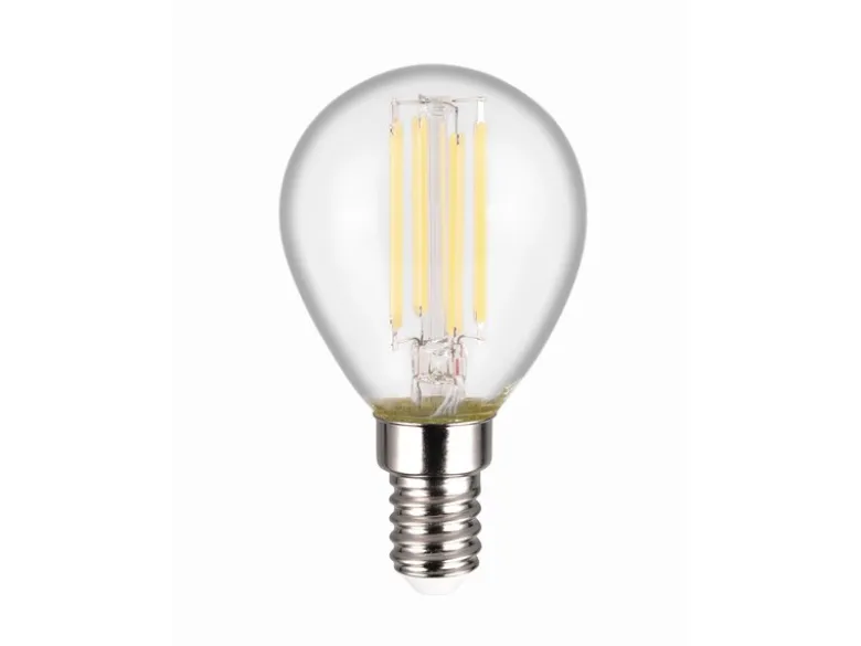 E14 LED - 4 Watt, 500 Lumen, 4000 Kelvin neutralweiß, Ø4,5cm - 3 Stufen Dimmer