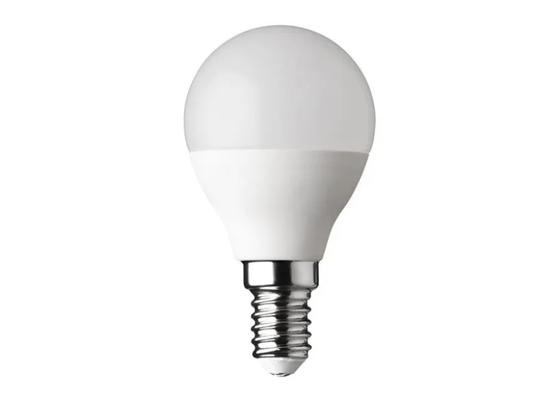 E14 LED - 5,5Watt, 470 Lumen, 3000 Kelvin warmweiß Ø4,5cm - nicht dimmbar