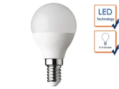 E14 LED - 5,5Watt, 470 Lumen, 3000 Kelvin warmweiß Ø4,5cm - nicht dimmbar