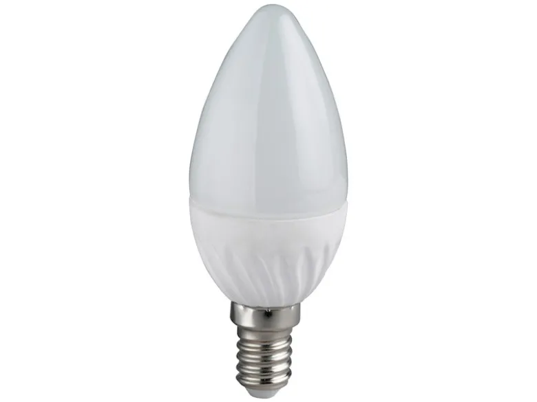 E14 LED - 5 Watt, 400 Lumen, 3000 Kelvin warmweiß, Ø3,7cm - nicht dimmbar