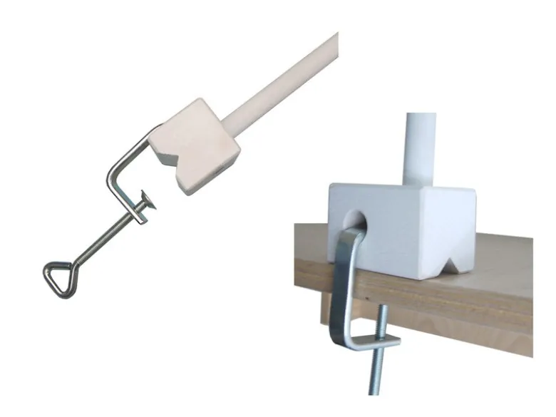 2er Set Universal Mobilehalter Holz (ohne Mobile) zum Klemmen 100% Naturprodukt