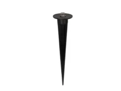 Erdspieß klein für PEREL Flutlichtstrahler 10 bis 20 Watt - Ø4cm, Höhe 16cm