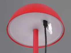 2er SET Akku LED Tischlampen kabellos für Innen & Außen, Rot - 30cm klein