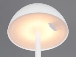 2er SET Akku LED Tischlampen kabellos für Innen & Außen, Weiß - 30cm klein
