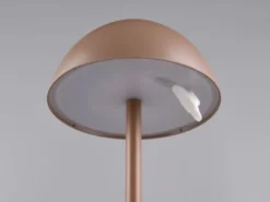 2er SET Akku LED Tischlampen kabellos für Innen & Außen, Coffee - 30cm klein