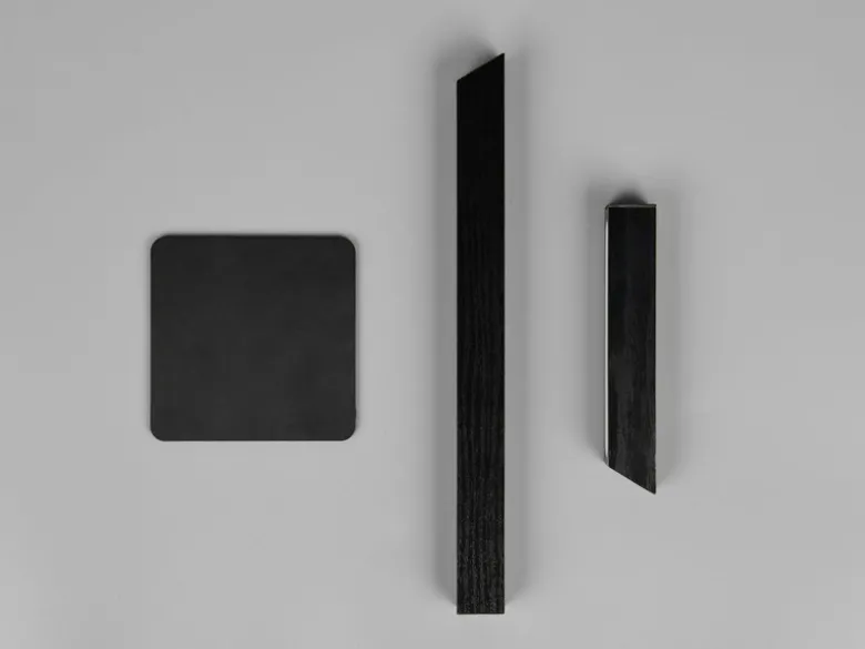 2er SET Akku Schreibtischlampen magnetisch in Schwarz, Höhe 37cm