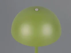 2er SET Akku Tischlampen Grün, Touch dimmbar, USB aufladbar, Höhe 21cm