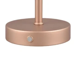 2er SET Akku Tischleuchten, per USB aufladbar, dimmbar, Coffee, Höhe 30cm