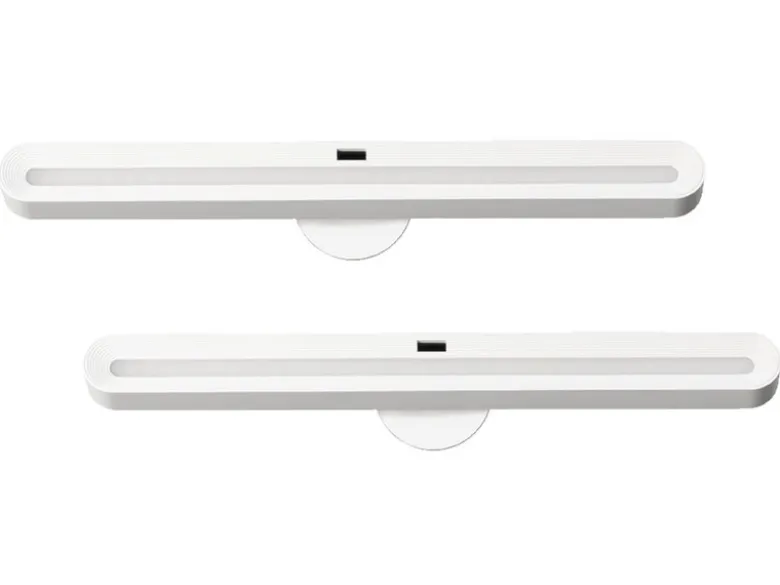 2er SET Akku Unterbauleuchten schwenkbar & mit Gestensteuerung, Länge 37cm